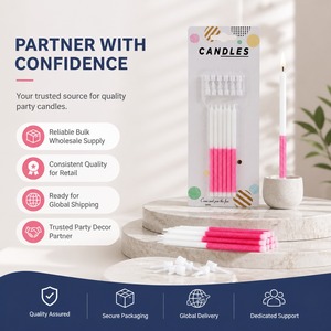 Bougies d'<span class=keywords><strong>anniversaire</strong></span> scintillantes à combustion sûre, design long et fin, pour la décoration <span class=keywords><strong>de</strong></span> gâteaux <span class=keywords><strong>de</strong></span> <span class=keywords><strong>mariage</strong></span> et <span class=keywords><strong>de</strong></span> fêtes à thème - Product Image 2