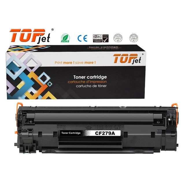 Topjet 83A 105A 106A 107A 12A 79A 85A 88A 58A 59A 76A Compatible Black Toner Cartridge With Chip for HP Toner LaserJet Printer