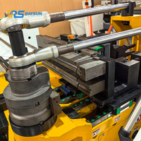 Cintreuse de tubes en acier et aluminium de précision à 5 axes avancée RS-38CNC-5A-2S, machine de cintrage de tubes CNC pour le façonnage de quincaillerie sur mesure