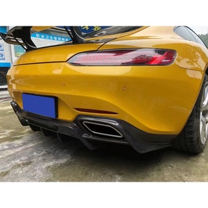 Kit de Carrocería de Fibra de Carbono Húmeda de Segunda Generación para Modificación de Automóviles 2015-2023, Alerón Delantero y Trasero, Faldones Laterales para Benz - Product Image 6