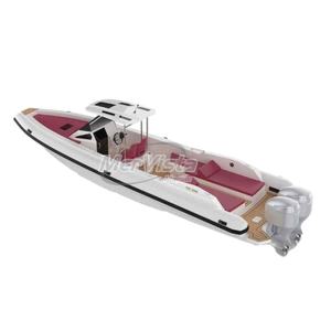 قارب قابل للنفخ بهيكل من الألومنيوم بعمق 35 قدمًا عالي الأداء مع وحدة تحكم مركزية - Product Image 4