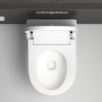 Cisterna oculta de alta calidad de vuelta a la pared WC juego de inodoro baño sin tanque inteligente colgado en la pared inodoro inteligente