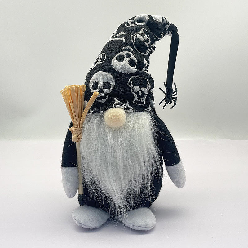 Black halloween doll