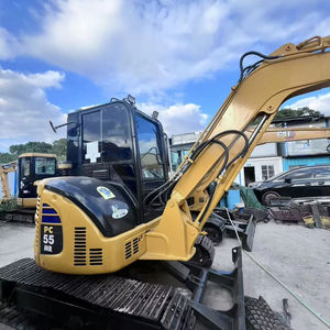 Excavadora Usada Komatsu PC55 de 5.5t Mini de Japón, Excavadora de Orugas Usada de 5.5 Toneladas, Mini Excavadora Komatsu PC55 en Venta - Product Image 1