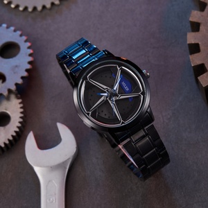 นาฬิกาข้อมือผู้ชาย แบรนด์ Steel Watch รุ่นล้อแม็กซ์รถยนต์ ดีไซน์ล้อแม็กซ์ซูเปอร์คาร์ GTR - Product Image 4