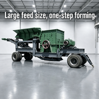 Concasseur mobile de type Big-Block-Crushing Rock pour la réduction de matériaux primaires