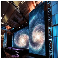 Sistema de Pantalla LED para Video Wall, Panel de Alquiler Grande para Escenarios Interiores, Pantalla de 3mm de Píxeles, Brillo de 800cd, CMS y RDM Basado en la Nube