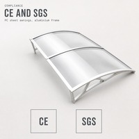 Panneau en polycarbonate transparent pour toiture, auvent, carport