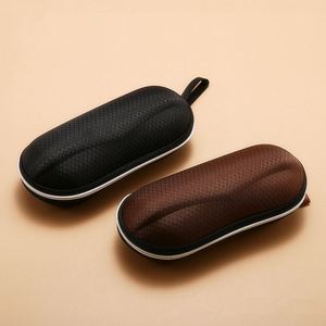 Estuche Rígido para Gafas de Sol con Cierre, de EVA Negro Reticulado, Accesorios para Gafas Deportivas, Venta al Por Mayor - Product Image 2