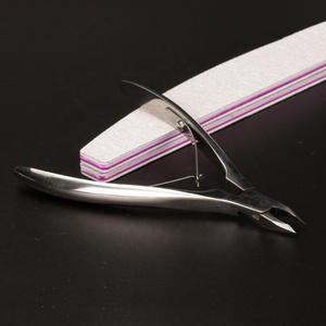 4/5mm Rainbow Rose Gold <strong>Zinger</strong> Manicure Cuticule Professional Cutticle Cutical Nail Nipper Cuticle Best Seller Stainless Steel - Product Image 4