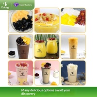 Poudre de pudding commerciale OEM Dunhuang, dessert maison au thé au lait non bouilli, poudre de fève blanche originale pour la pâtisserie et la gelée
