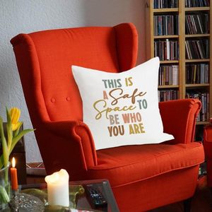 18x18 pouces salle de classe <span class=keywords><strong>lit</strong></span> oreillers décoratifs couvre calmant coin pépinière décor pour enfant en bas âge lecture Nook chambre - Product Image 3