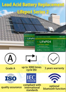 Baterai Lifepo4 12V 60Ah, 3000 + siklus dapat diisi ulang Lithium besi fosfat untuk sistem penyimpanan energi rumah baterai EBAK Lithium - Product Image 4