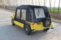 Voiture de golf électrique mini 96V approuvée par la CEE, 4 places, étanche, en aluminium, type Moke, buggy de plage, Chine