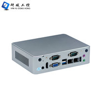 Fansız J1900 NUC 12v çift lan nano pc endüstriyel mini masaüstü bilgisayar bilgisayar