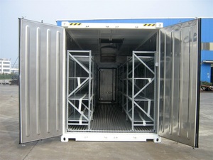 ตู้คอนเทนเนอร์แช่แข็งแบบ BV Certified Blast Freezer Reefer ขนาด 40 ฟุต แบบ High Cube สำหรับขนส่งเนื้อสัตว์หรืออาหารทะเล ตู้คอนเทนเนอร์ขนาด 40 ฟุตสำหรับแช่เย็น - Product Image 2