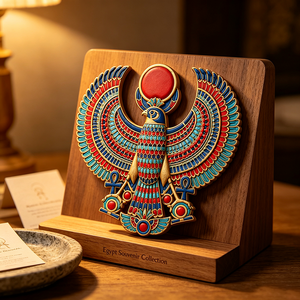 <span class=keywords><strong>Ägypten</strong></span> UV-Harz-Kunsthandwerk Altägyptischer Horus 3D Geprägter Harz-Kühlschrankmagnet <span class=keywords><strong>Ägypten</strong></span> Souvenir Geschenk Heimdekoration - Product Image 2