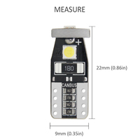 Automoción OEM 12v 24v focos t10 led 194 canbus interior w5w 3030 SMD t10 llevó la iluminación del vehículo coche bombilla de luz de