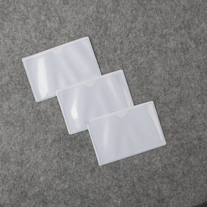 Porte-cartes en PVC transparent pour <span class=keywords><strong>passeport</strong></span> ID cartes de visite protecteur de couverture - Product Image 2