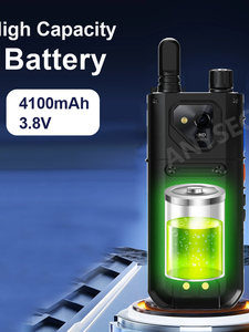W70 ANYSECU, Radio Walkie Talkie con Tarjeta SIM 4G, Android 10.0, Spreadtrum B4, Cámara Dual, Radio PoC Inteligente, Versión en Inglés L829 - Product Image 3