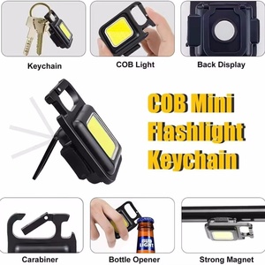 Đa chức năng di động khẩn cấp ngoài trời LED <span class=keywords><strong>Keychain</strong></span> USB sạc <span class=keywords><strong>mini</strong></span> Đèn pin COB <span class=keywords><strong>Keychain</strong></span> làm việc ánh sáng - Product Image 4