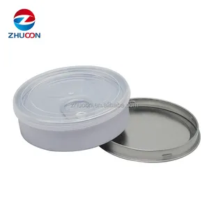 In Stock 100ml 3.5 G Gram 73mm*23mm Tuna Cans With Custom Labels Smell Proof Tin Can With Plastic Lid