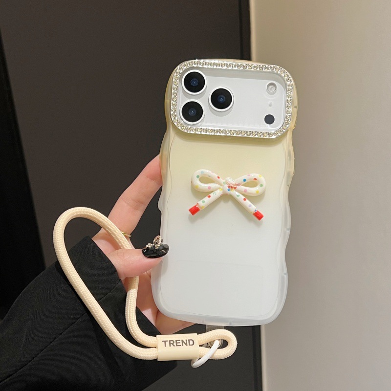 Farfalla gialla con cordino