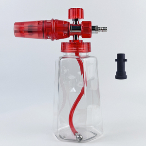 2024 nouveau Design Transparent mousse canon Pot pistolet clair bouteille détaillant neige mousse <span class=keywords><strong>Lance</strong></span> - Product Image 5