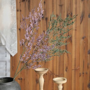 Herbe artificielle Jinxi, verte, violette, jaune, en plastique, pour la décoration de mariage et de la maison - Product Image 2