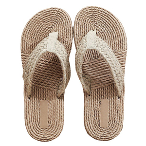 Sandali <span class=keywords><strong>infradito</strong></span> Comfort <span class=keywords><strong>infradito</strong></span> donna Comfort tutto il giorno moda donna <span class=keywords><strong>paglia</strong></span> - Product Image 1