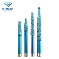 Fraise de gravure en carbure de tungstène pour granit et marbre, outil de découpe CNC, personnalisable ODM/OEM