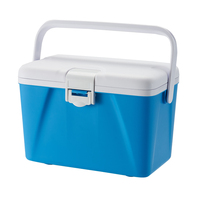 Boîte de refroidissement Portable en plastique kbcool, boîte de refroidissement de poitrine de glace personnalisée de couleur blanche