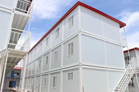 Conteneur Détachable Personnalisé 20FT – Maison Mobile Modulaire pour Camp Minier, Bureau Préfabriqué, Conteneur Prêt à l'emploi