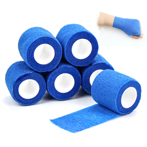 Enveloppe auto-adhérente <span class=keywords><strong>Vetrap</strong></span> Bandages cohésifs 2 ''de large 5 mètres Premiers secours Élastique Sports Athlétique Non Tissé Bande Respirante - Product Image 6