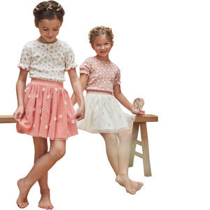 Top Designer <span class=keywords><strong>Nouvelle</strong></span> <span class=keywords><strong>Collection</strong></span> Petites Filles Vêtements Ensembles Frais Charmant Rose Blouse et Jupe tenue Fille Vêtements D'été 2024 - Product Image 1