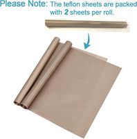 Tapis de travail antiadhésif personnalisé en PTFE pour presse à chaud, feuille de transfert thermique pour machine à presser les t-shirts