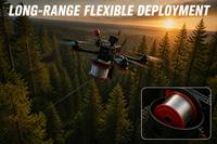 Serat Optik Gulungan ITU-T G.657.A2 Drone Fiber 250μm G657A2 Serat Telanjang