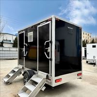 Toilette de cuisine mobile entièrement équipée et meubles de camping-car pour le voyage tout-terrain camping-car remorque caravane vente disponible