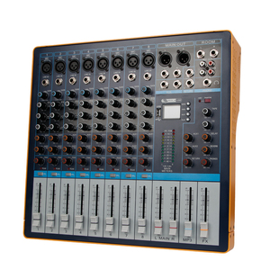 Promotion exceptionnelle : Console de mixage audio professionnelle AG8 8 canaux, compatible avec la lecture MP3 via clé USB, système de sonorisation - Product Image 2