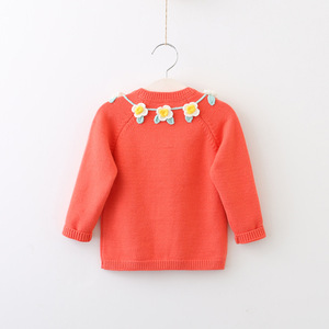 Importations chinoises en gros : Collier pour enfants, pull cardigan à fleurs, Top 10 - Product Image 2