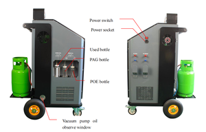 <b>Portable</b> Dual <b>Ac</b> Machine R134a and 1234yf Refrigerant Reclaim <b>Unit</b> 110V/220V for All Cars AMC-1000D <b>Ac</b> Machine R134a <b>Portable</b> Du - Product Image 4