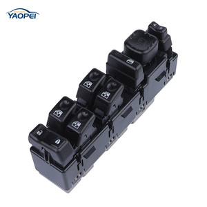 Cửa sổ điện chuyển đổi phía trước điều khiển bên trái 15883320 màu đen cho GMC Chevy Silverado - Product Image 1