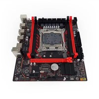 Carte mère PC X99 X99-P3 pour ordinateur de bureau, processeur Xeon E5 LGA2011-3, DDR3 DDR4 double canal 128 Go pour le jeu