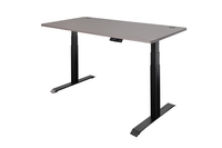 Bureau debout électrique automatique moderne et durable avec tiroir |   Chaise de travail ergonomique à moteur unique, réglable en hauteur, avec structure métallique, pour atelier, modèle 5