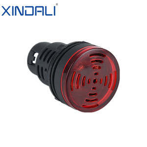 AD22-30MSD Báo Động 30Mm <span class=keywords><strong>24V</strong></span> Có Còi Báo Động Đèn Cảnh Báo - Product Image 2