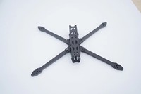 Hélice compacte pliable en fibre de carbone noire CW CCW 15 pouces, moule privé pour accessoires de course de drones professionnels UAV