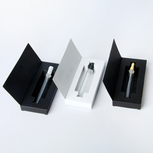 Boîte d'emballage de luxe personnalisée pour parfum en gros, boîte pliante pour flacon de parfum 10 ml, gaufrage, papier recyclable, couleur personnalisée, crème pour le visage - Product Image 2