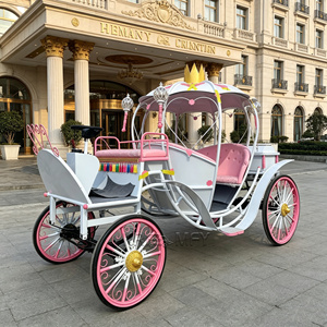 Carroza Clásica y Elegante para Bodas, Eventos Turísticos, Alquiler de Accesorios para Fotos, Desfiles, Carroza Tirada por Caballos - Product Image 1