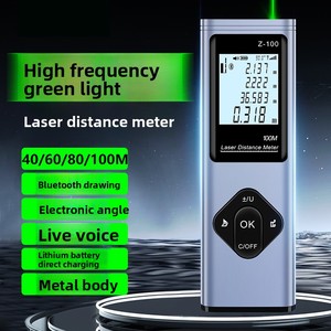 Télé<span class=keywords><strong>m</strong></span>ètre <span class=keywords><strong>laser</strong></span> à lumière verte à vibration, haute précision, modèle Z-<span class=keywords><strong>100</strong></span> en <span class=keywords><strong>m</strong></span>étal, pour extérieur, <span class=keywords><strong>portée</strong></span> jusqu'à <span class=keywords><strong>100</strong></span> <span class=keywords><strong>m</strong></span>, vente en gros - Product Image 1