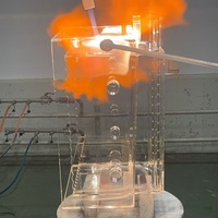 Verre de laboratoire en quartz de haute pureté 99,99 %, résistant aux hautes températures